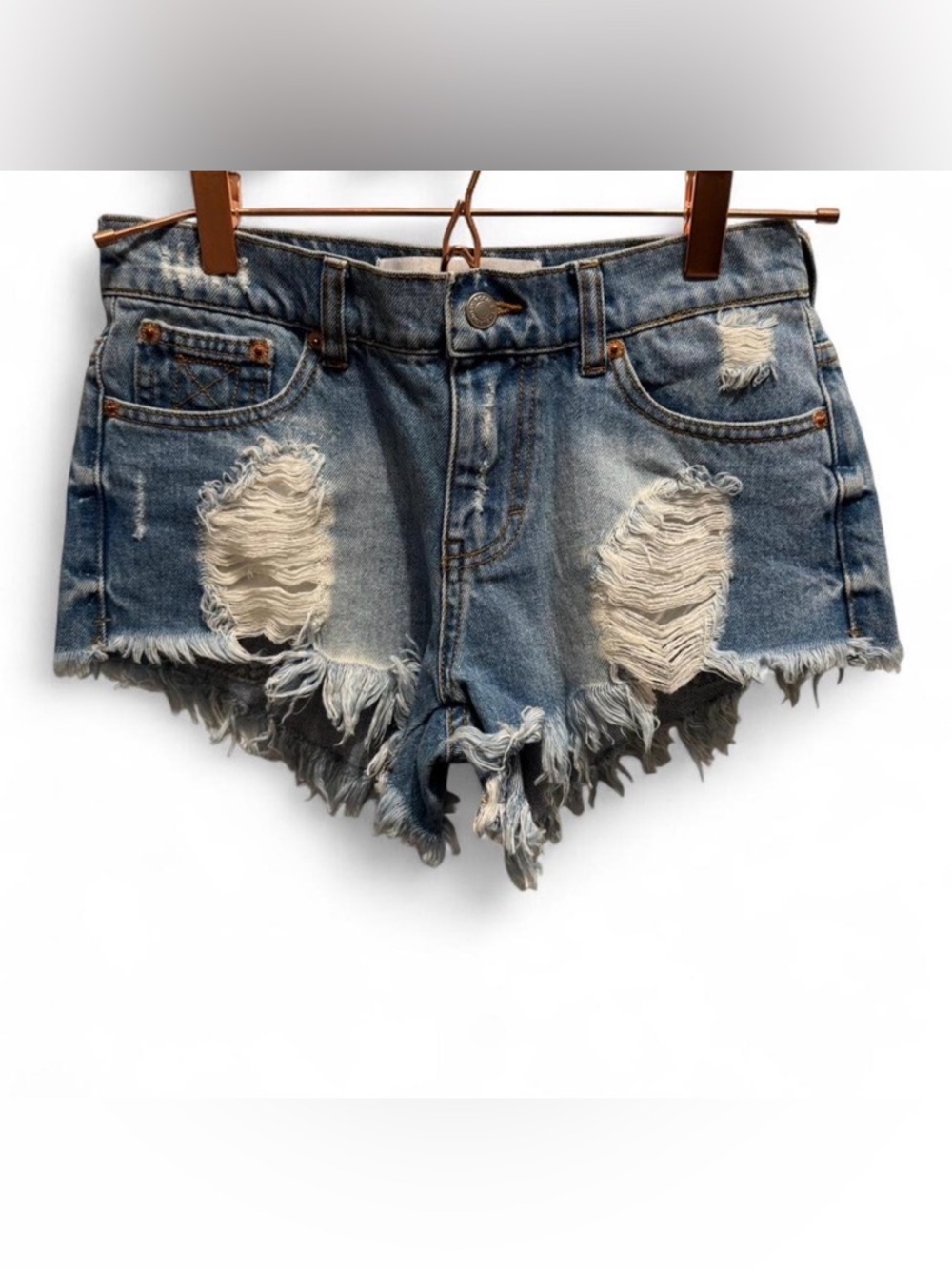 The Laundry Room - Distressed Denim Shorts